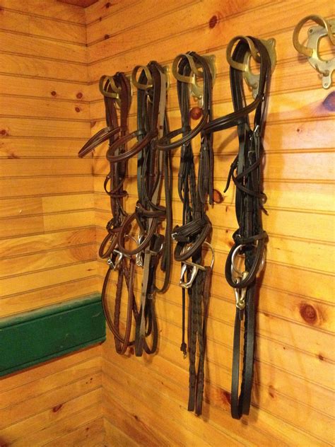 bridle hooks tack room